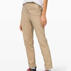 Lululemon Tour True Trouser Pant Kakhi Size 6